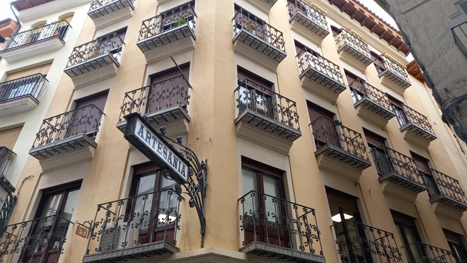 Balcones de cerámica de Teruel